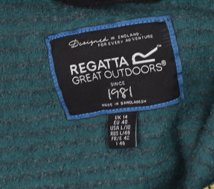 Mens UK Size L Regatta Green Pullover Sweatshirt