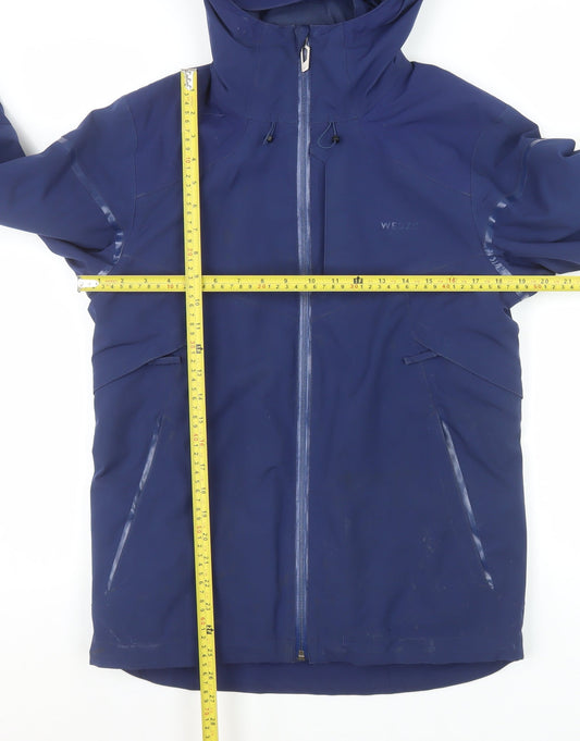 Mens UK Size XS Wedze Blue Skiing Jacket