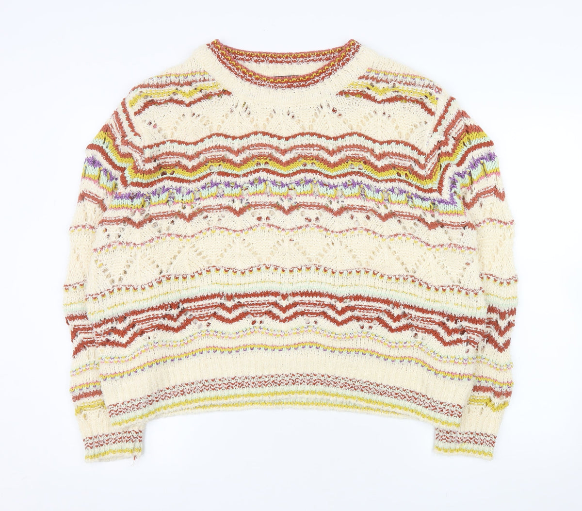 Womens UK Size XL Primark Multicoloured Pullover Jumper