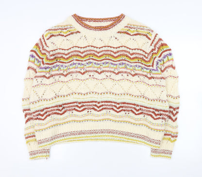 Womens UK Size XL Primark Multicoloured Pullover Jumper
