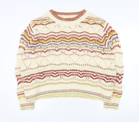 Womens UK Size XL Primark Multicoloured Pullover Jumper