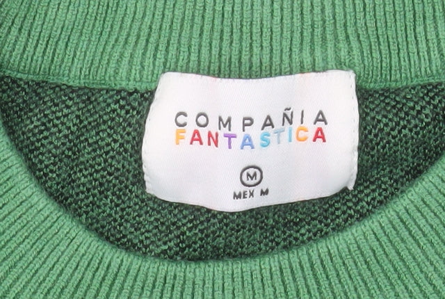 Womens UK Size M Compañía Fantástica Green Pullover Jumper