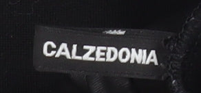 Womens UK Size M Calzedonia Slim Fit Leggings Black Trousers
