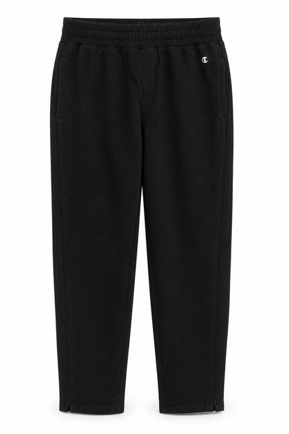 Mens UK Size M Champion Regular Fit Jogger Black Trousers