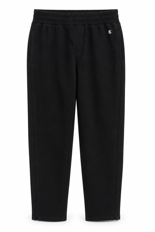 Mens UK Size M Champion Regular Fit Jogger Black Trousers