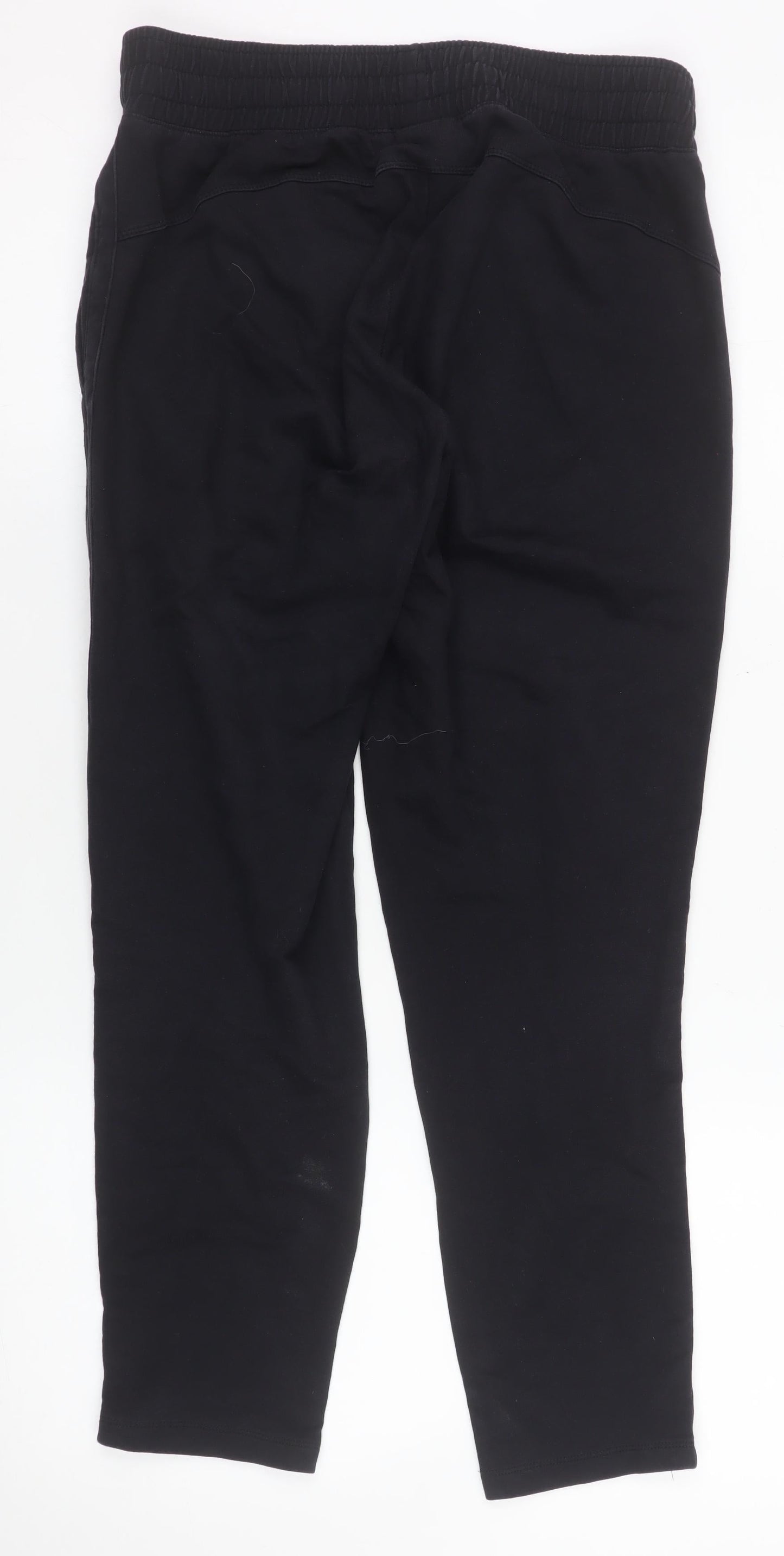 Mens UK Size M Champion Regular Fit Jogger Black Trousers