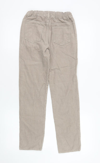 Boys UK Size 11 Years John Lewis & Partners Regular Fit Chino Beige Trousers