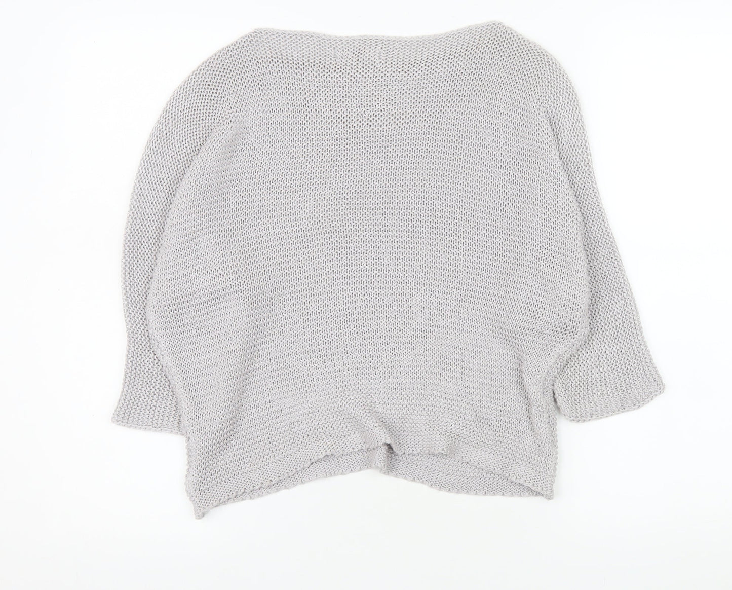 Womens UK Size S Carina Ricci Grey Pullover Jumper