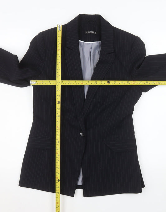 Womens UK Size 12 Dunnes Stores Regular Black Blazer