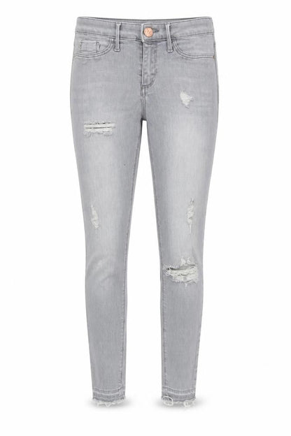 Womens UK Size 8 River Island Slim Fit Skinny Grey Jeans