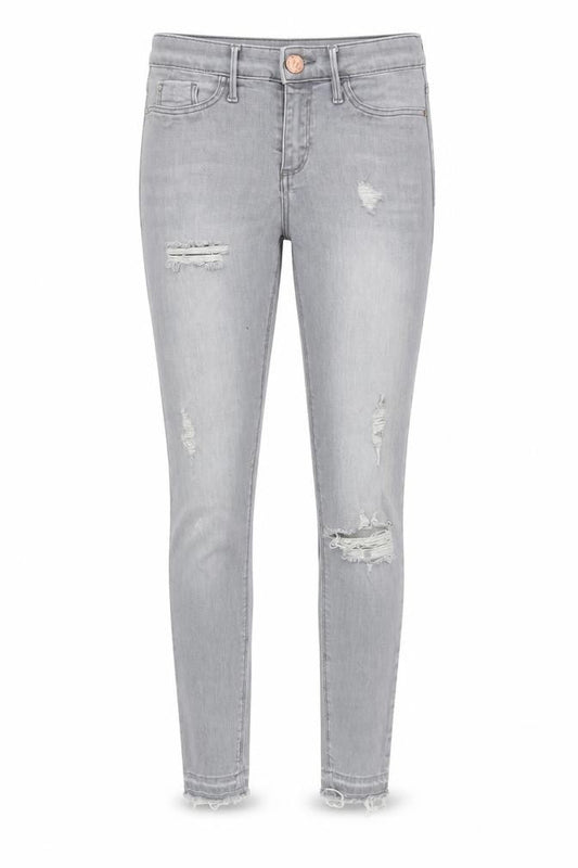 Womens UK Size 8 River Island Slim Fit Skinny Grey Jeans