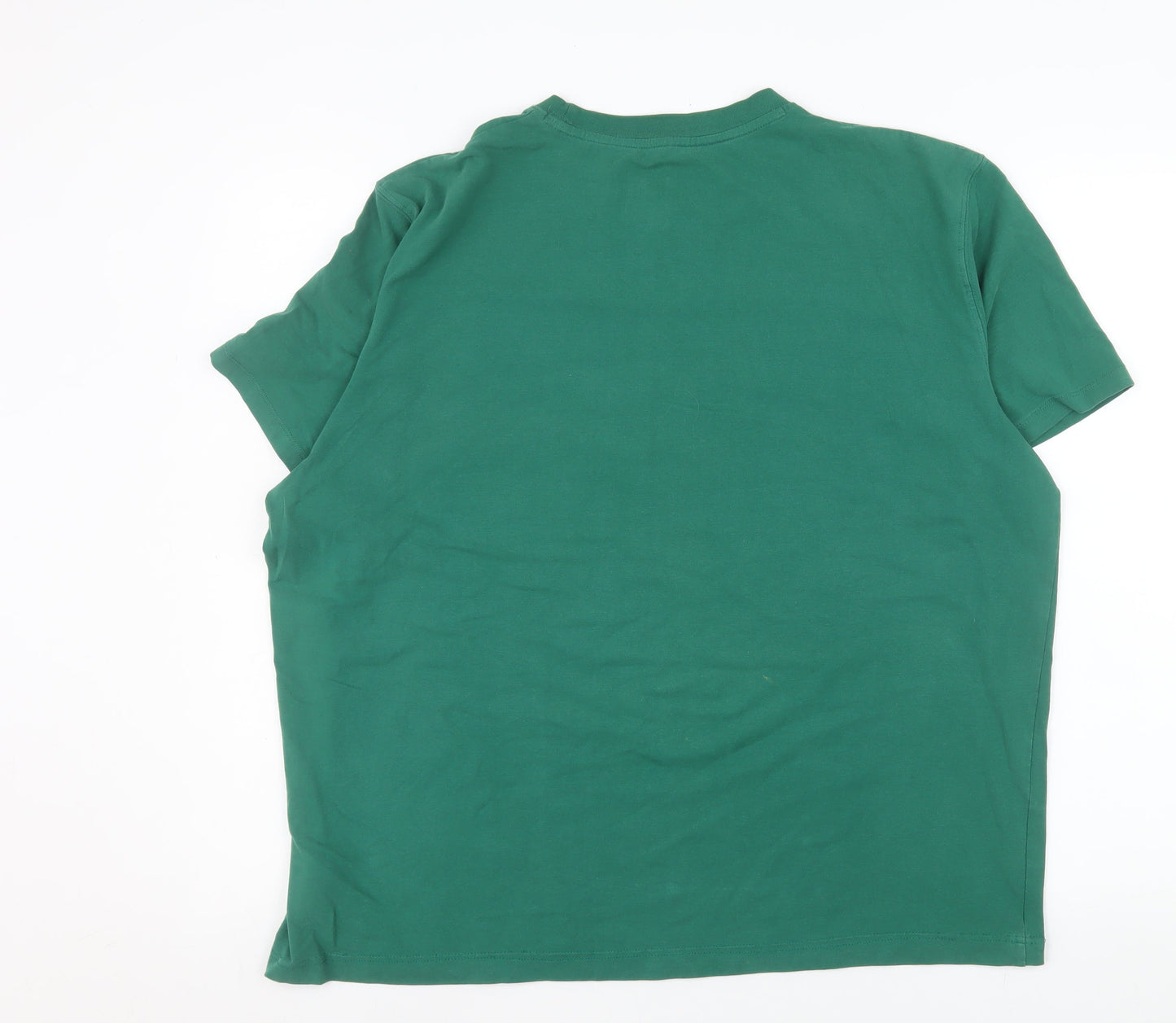 Mens UK Size 2XL JACK & JONES Green  T-Shirt