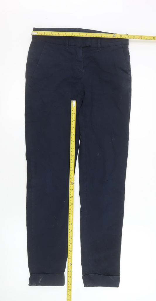 Mens UK Size 2XS Tommy Hilfiger Slim Fit Chino Blue Trousers
