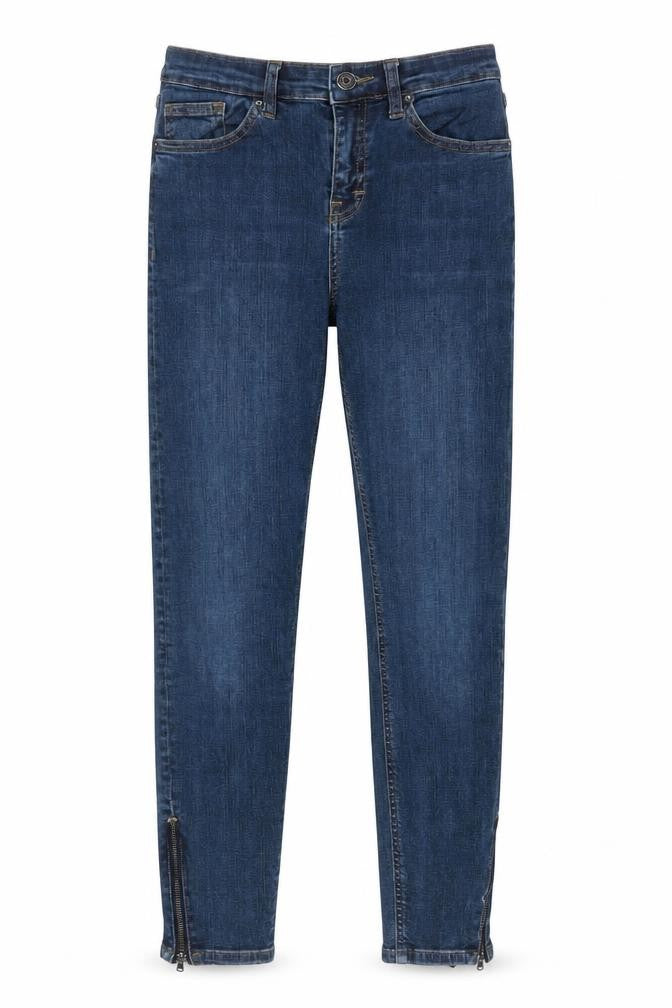 Womens UK Size 10 Topshop Slim Fit Skinny Blue Jeans