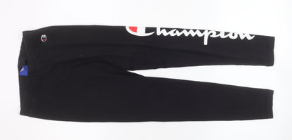 Womens UK Size S Champion Slim Fit Leggings Black Leggings