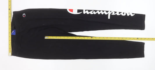 Womens UK Size S Champion Slim Fit Leggings Black Leggings