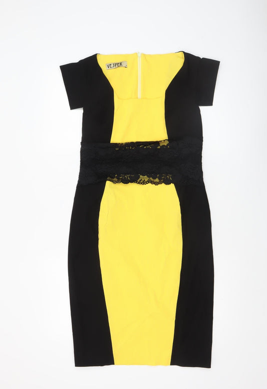 Womens UK Size 14 Vesper Bodycon Dress