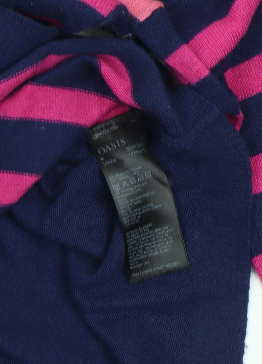 Womens UK Size M Oasis Multicoloured Pullover Jumper