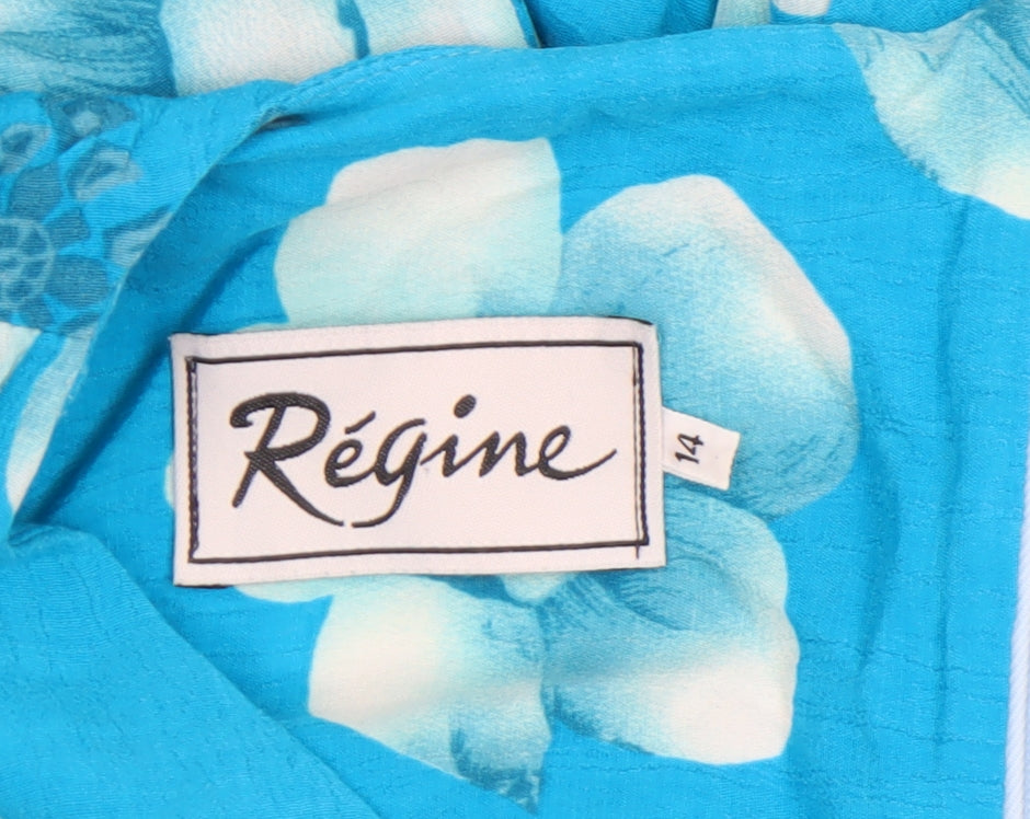 Womens UK Size 14 Régine Fit & Flare Dress