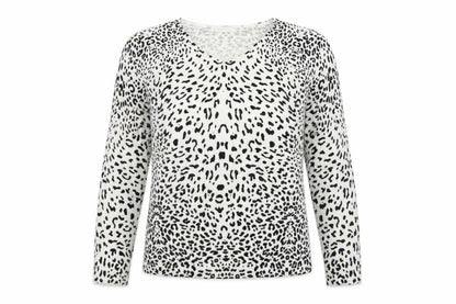 Womens UK Size 10/12 Damart White Pullover Jumper