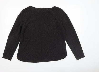Womens UK Size M H&M Black Pullover Jumper