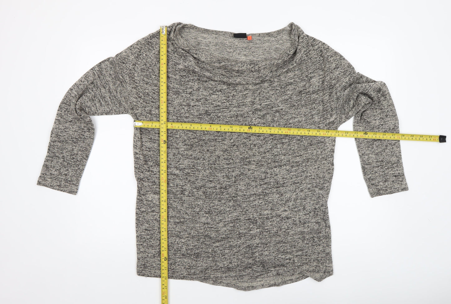 Womens UK Size L Only Grey Pullover Jumper