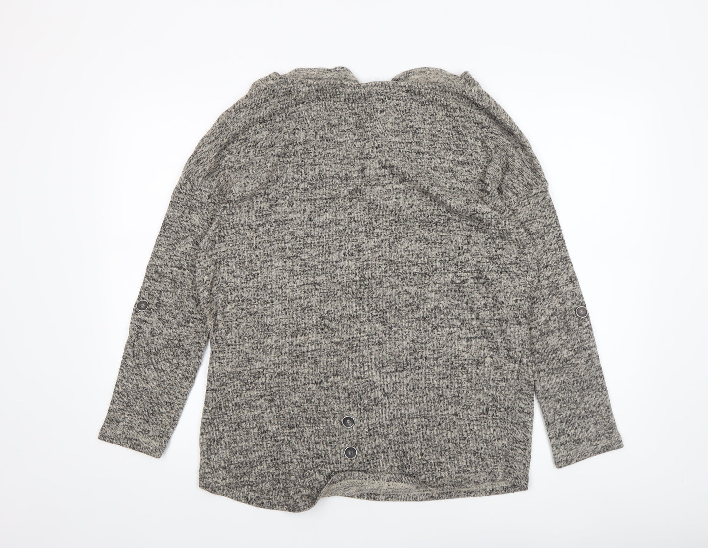 Womens UK Size L Only Grey Pullover Jumper