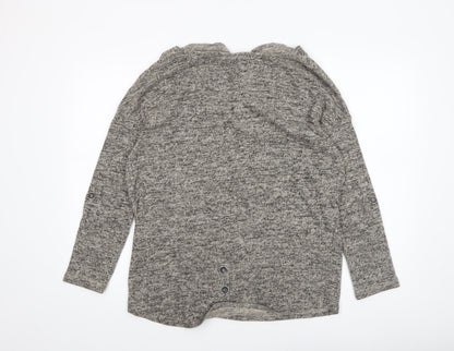 Womens UK Size L Only Grey Pullover Jumper