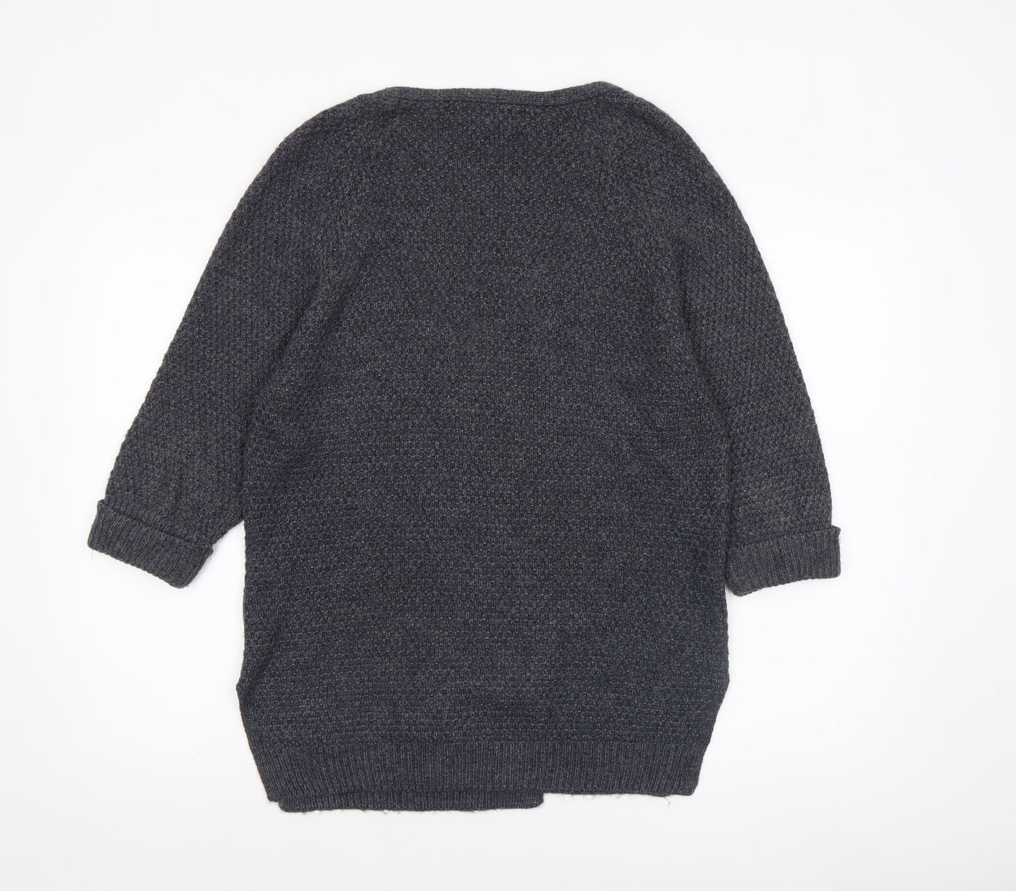 Womens UK Size 12 FatFace Grey Cardigan Jumper