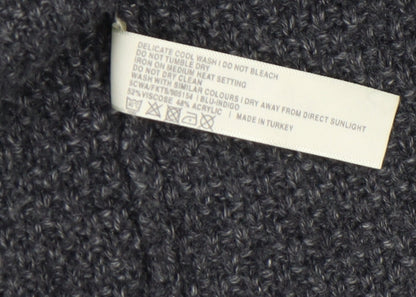 Womens UK Size 12 FatFace Grey Cardigan Jumper