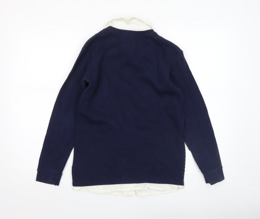 Boys UK Size 11-12 Years Jasper Conran Blue Pullover Jumper