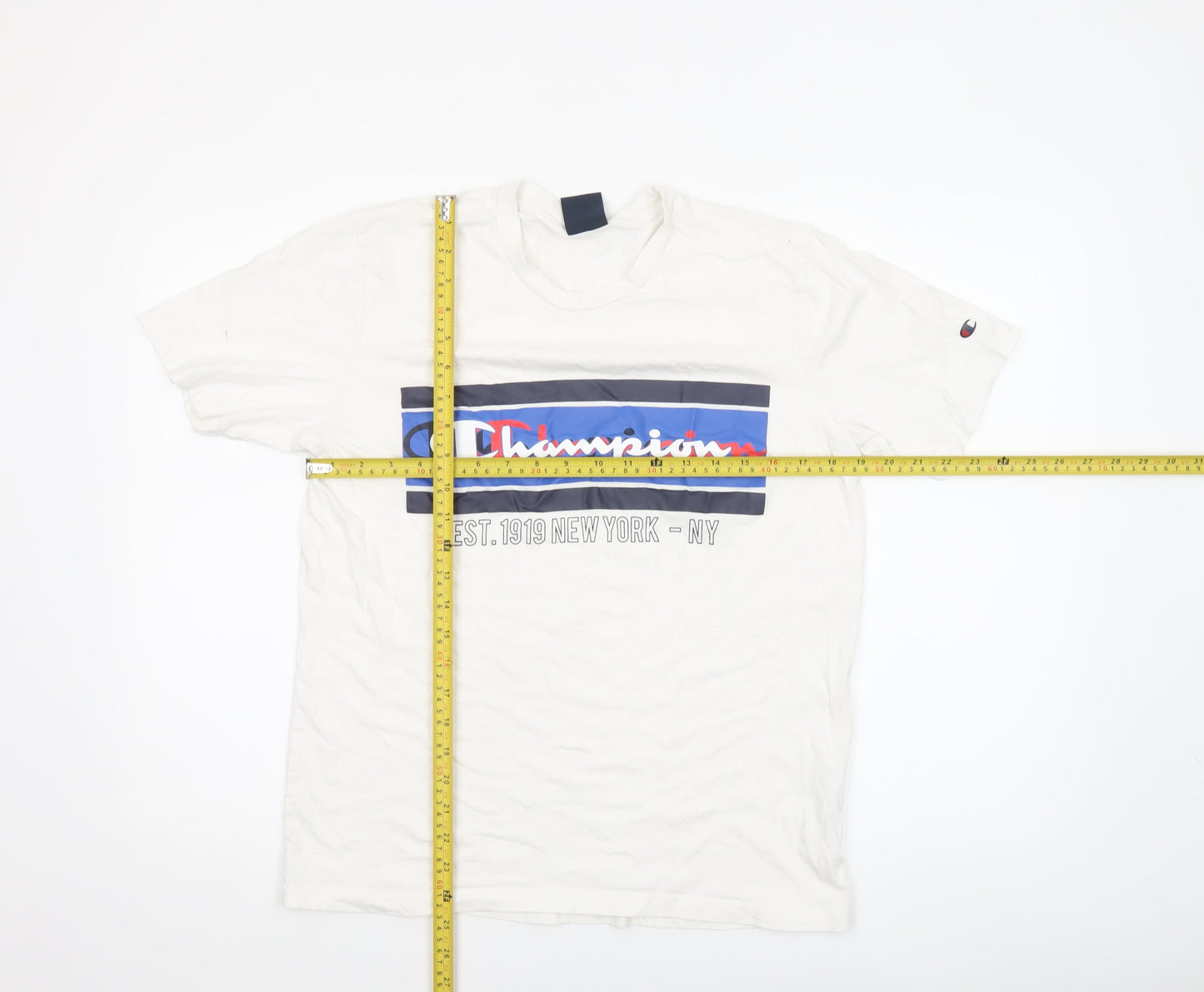 Mens UK Size M Champion White  T-Shirt