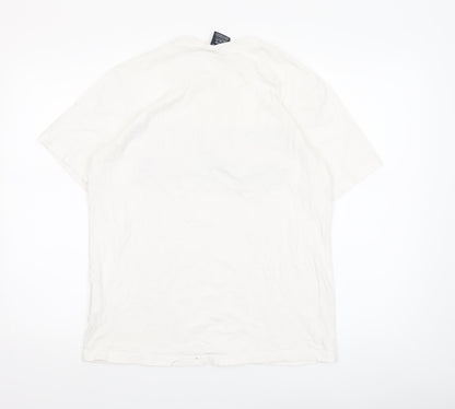 Mens UK Size M Champion White  T-Shirt