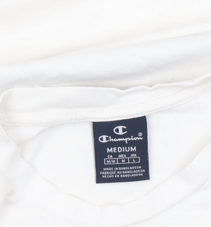 Mens UK Size M Champion White  T-Shirt