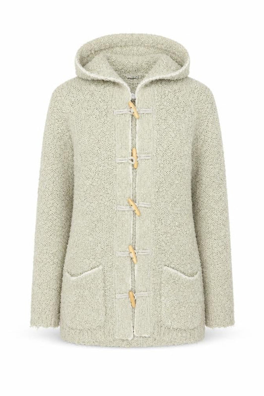 Womens UK Size 10/12 Cotton Traders Beige Cardigan Jumper