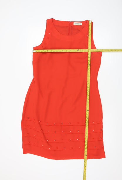 Womens UK Size 14 Gallery Sheath Dress