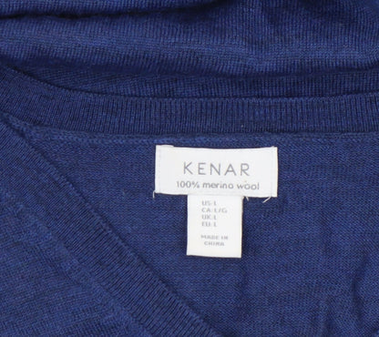 Womens UK Size L Kenar Blue Pullover Jumper