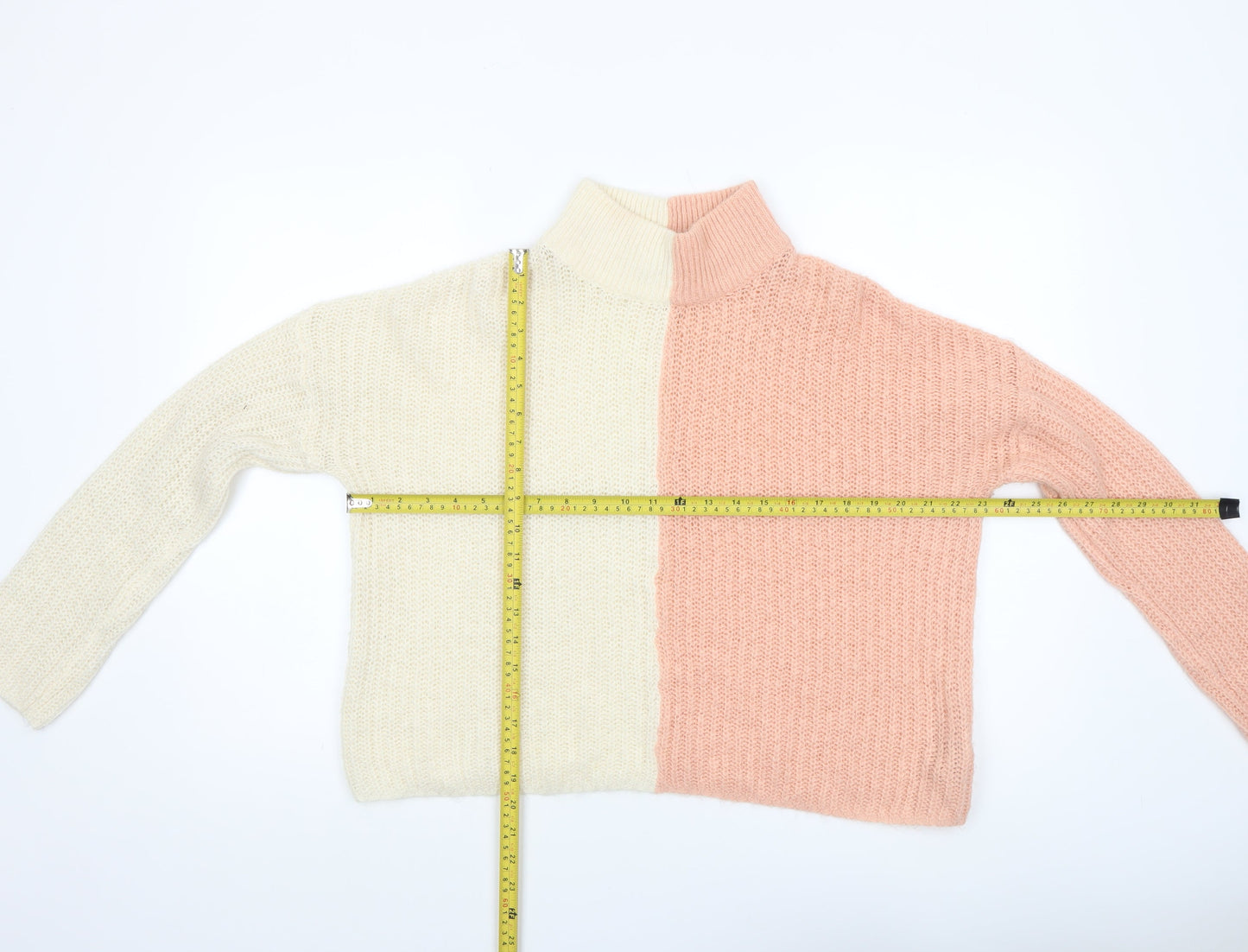Womens UK Size L Brave Soul Multicoloured Pullover Jumper