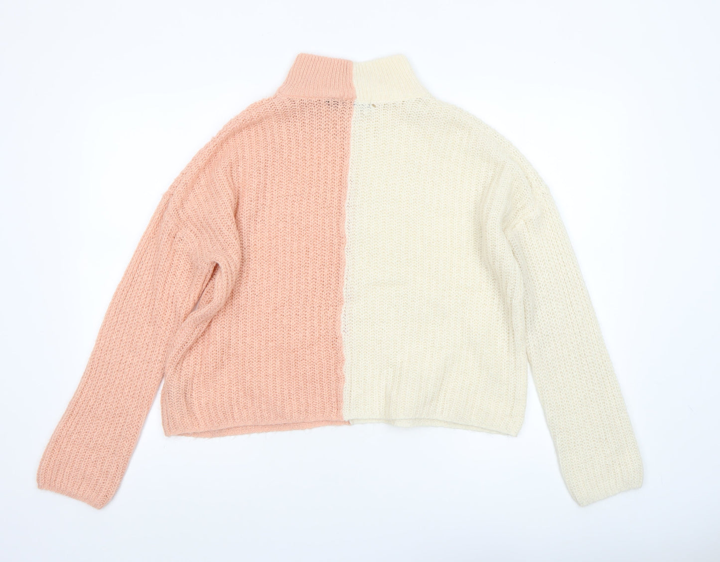 Womens UK Size L Brave Soul Multicoloured Pullover Jumper