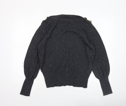 Womens UK Size 16 Marks and Spencer Black Pullover Jumper