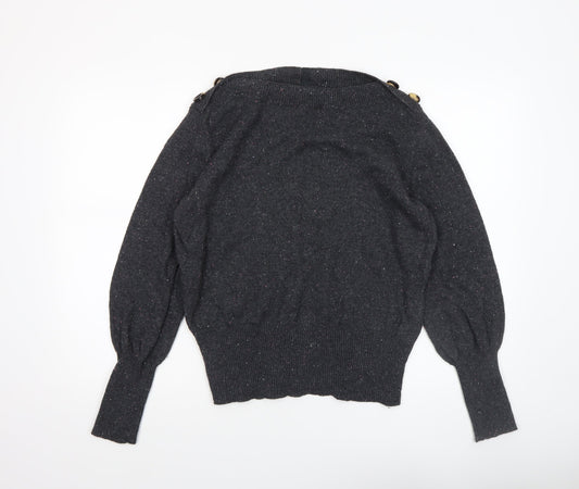 Womens UK Size 16 Marks and Spencer Black Pullover Jumper