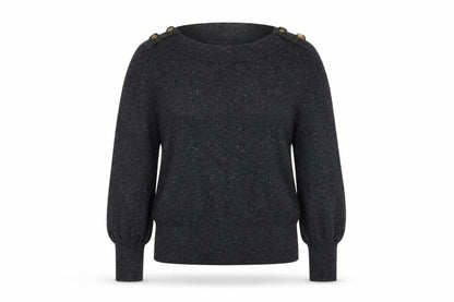 Womens UK Size 16 Marks and Spencer Black Pullover Jumper