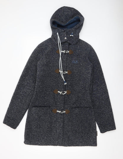 Womens UK Size XS Jack Wolfskin Grey Cardigan Jumper