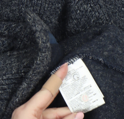 Womens UK Size XS Jack Wolfskin Grey Cardigan Jumper