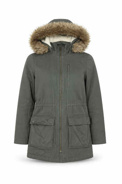 Womens UK Size S Gap Green Parka Coat