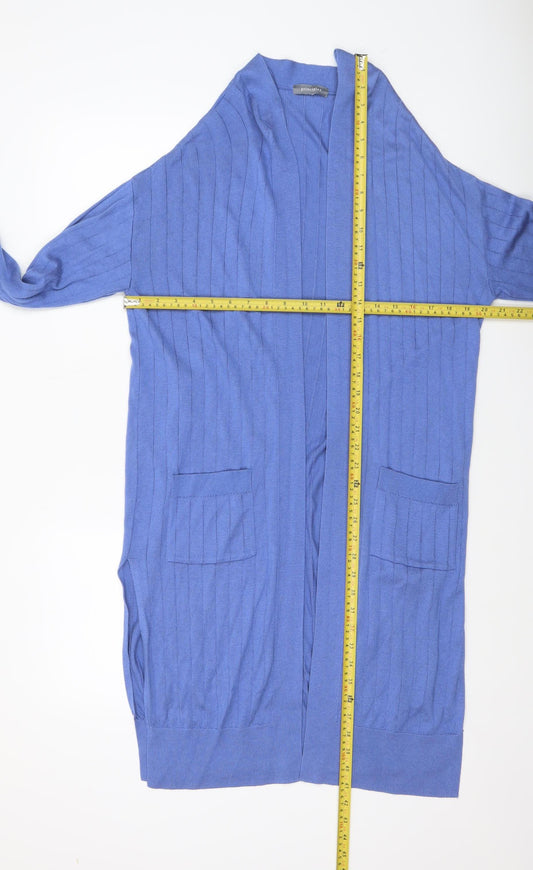 Womens UK Size 14 Principles Blue Cardigan Jumper