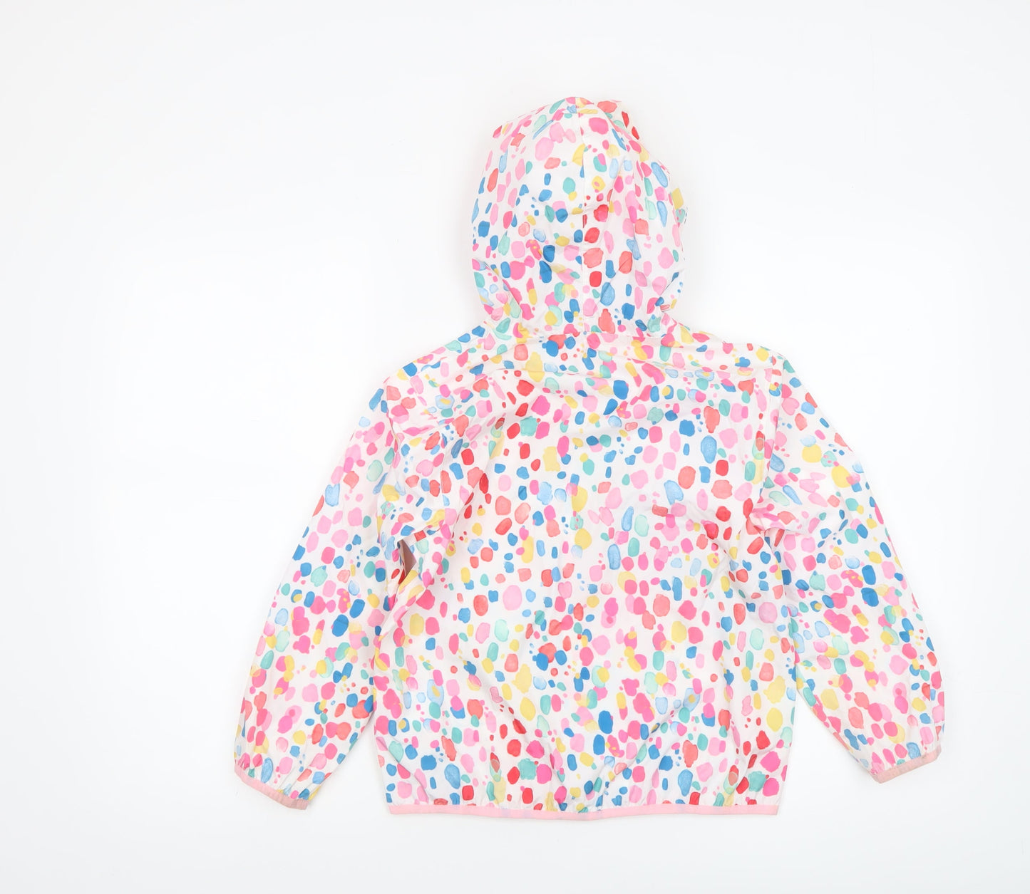 Crew Clothing Girls Multicoloured 7-8 Years Hooded Rain Coat