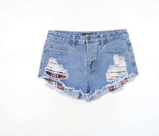 Womens UK Size 6 FOREVER 21 Regular Fit Cut-Off Shorts