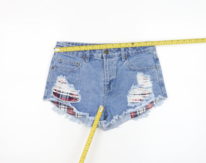 Womens UK Size 6 FOREVER 21 Regular Fit Cut-Off Shorts