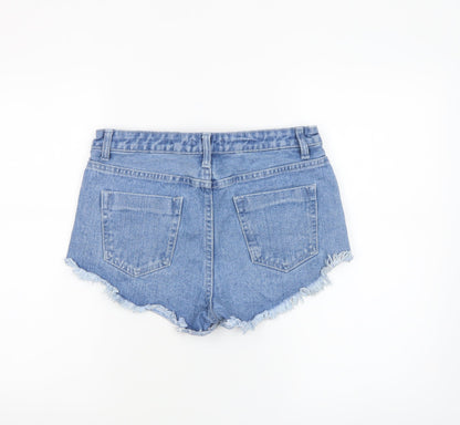 Womens UK Size 6 FOREVER 21 Regular Fit Cut-Off Shorts
